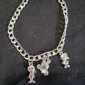 3 pc Children Charm Bracelet